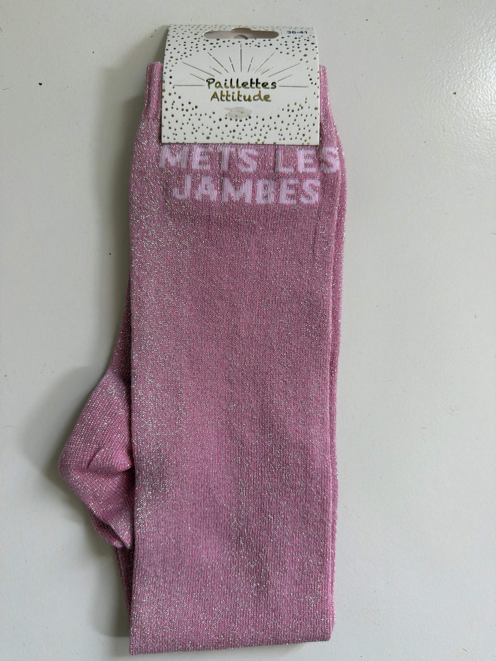 Chaussette pailletée 36-41 METS LES JAMBES