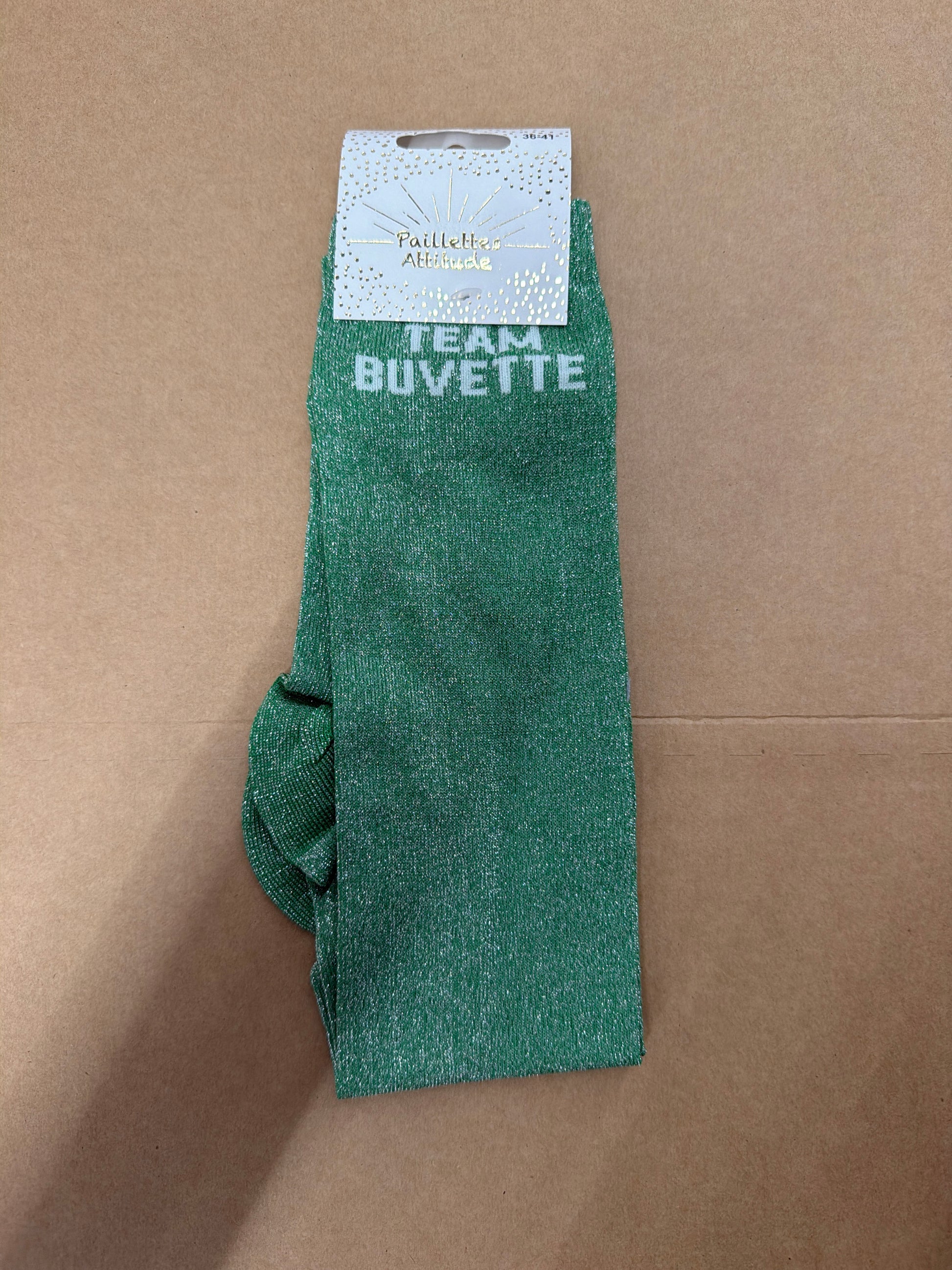 Chaussette équitation pailletée 36-41 TEAM BUVETTE