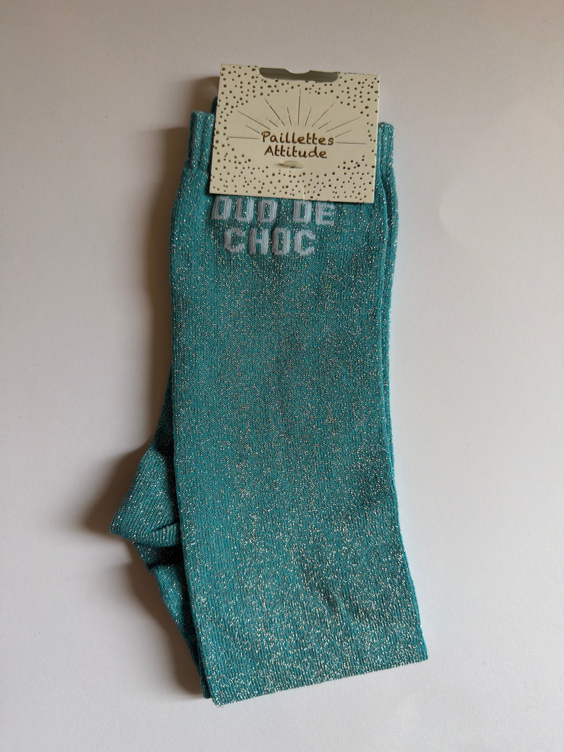 Chaussette pailletée équitation 36-41 DUO DE CHOC
